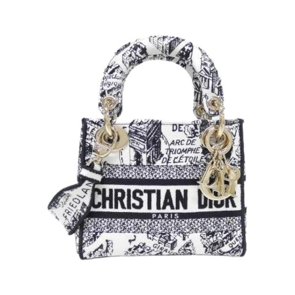 Dior Vintage - Pre-owned Plan De Paris Lady D-Lite Canvas Bag Vintage - Dam - ONE Size -