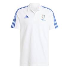 Adidas Uefa Euro24™ Official Emblem Polo Shirt Mens - Hvid