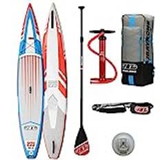 Stand Up Paddle Board SUP uppblåsbart JBAY.ZONE RUSH CJ2 12'6'' Cm 380x71x15 Racing SUP Board Komplett med tillbehör