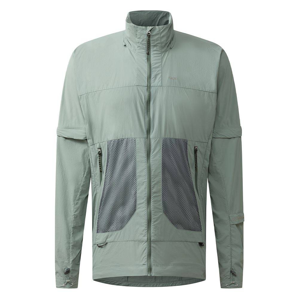 Solis Zip Off Jacket Herr, XL, Dew Green