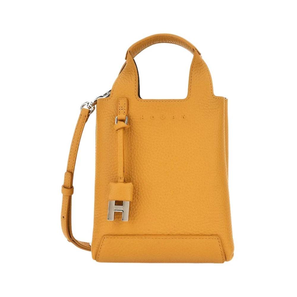Hogan Mini Shopping Bag - Tasker - Dame - Gul - ONE SIZE - Uld