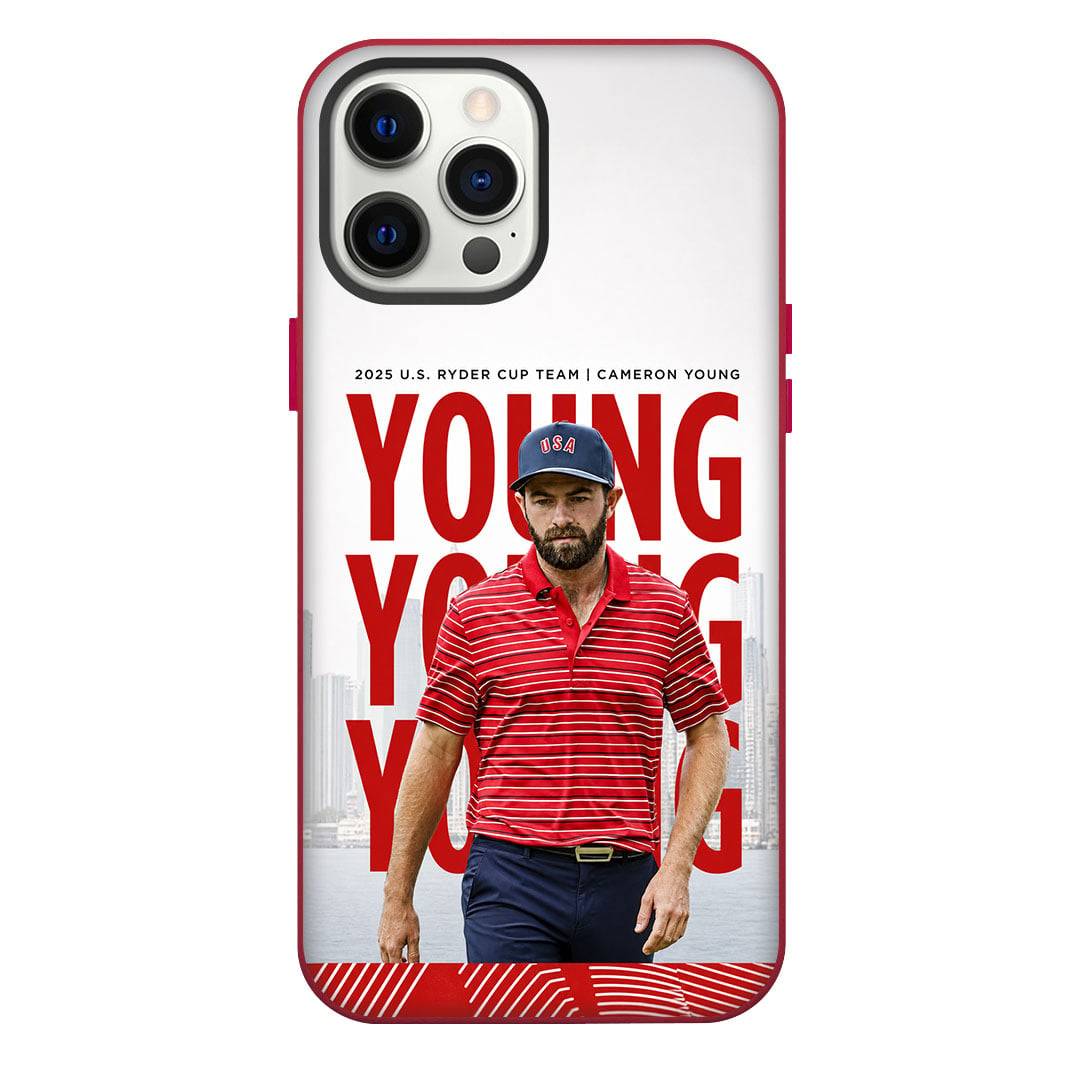 Golf Cameron Young Phone Case For iPhone Samsung Galaxy Pixel OnePlus Vivo Xiaomi Asus Sony Motorola Nokia - Cameron Young Ryder Cup Inspired Poster.