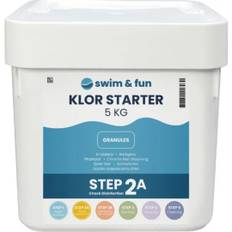 Klorstarter Hurtigklor Granulat 5 kg Swim & Fun 1703