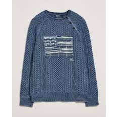 Polo Ralph Lauren Knitted Flag Sweater Indigo