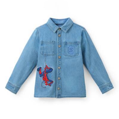 Spider-Man Denim Shirt for Kids - Multicolored - AGE 3
