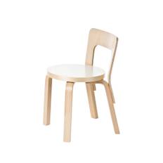 Artek N65 barnstol Vit laminat-Björk