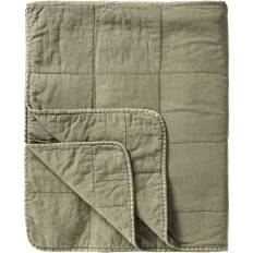 Ib Laursen Quilt - "Vintage" - Bedspread - Double - "Eucalyptus Green" 240 x 240 cm