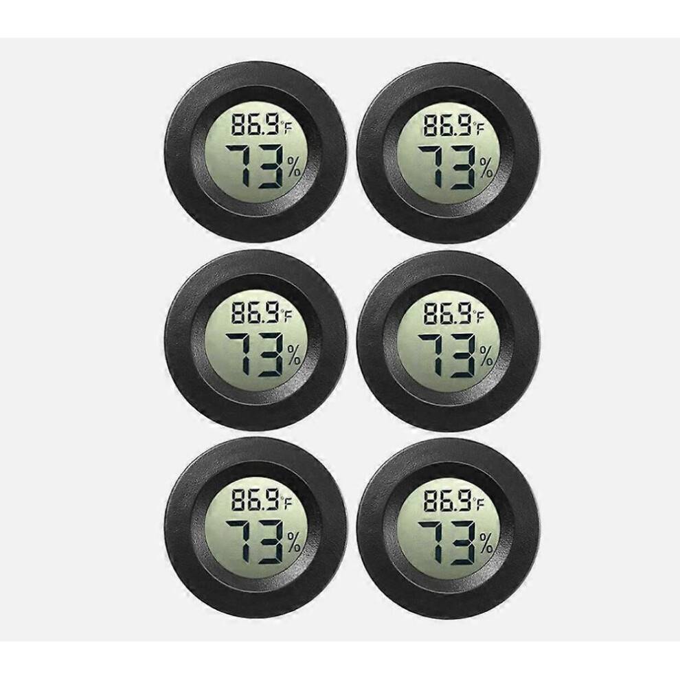 6x Mini Digitalt Hygrometer Termometer Hygrometer Termometer 6x Mini Digitalt Hygrometer Termometer Hygrometer Termometer