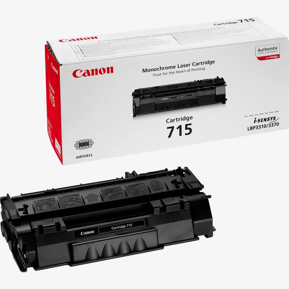 Canon 715 svart tonerkassett