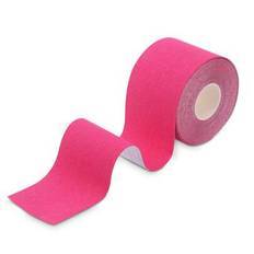 1 rulle 3,8 cm x 5 m muskeltejp sportbandage, kinesiologi fysio tejpning elastisk sporttejp gymtillbehör gymbandage sporttejp - Rosa (1 rulle 3,8cm x 5m)