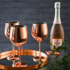 Vinglas Rosaguld Rustfri Stål