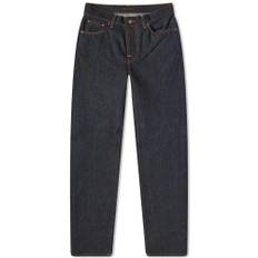 Nudie Jeans, Jeans, Herr, W34 L31, Denim, Jeans Grim Tim Dry True - blue (W34 L31)
