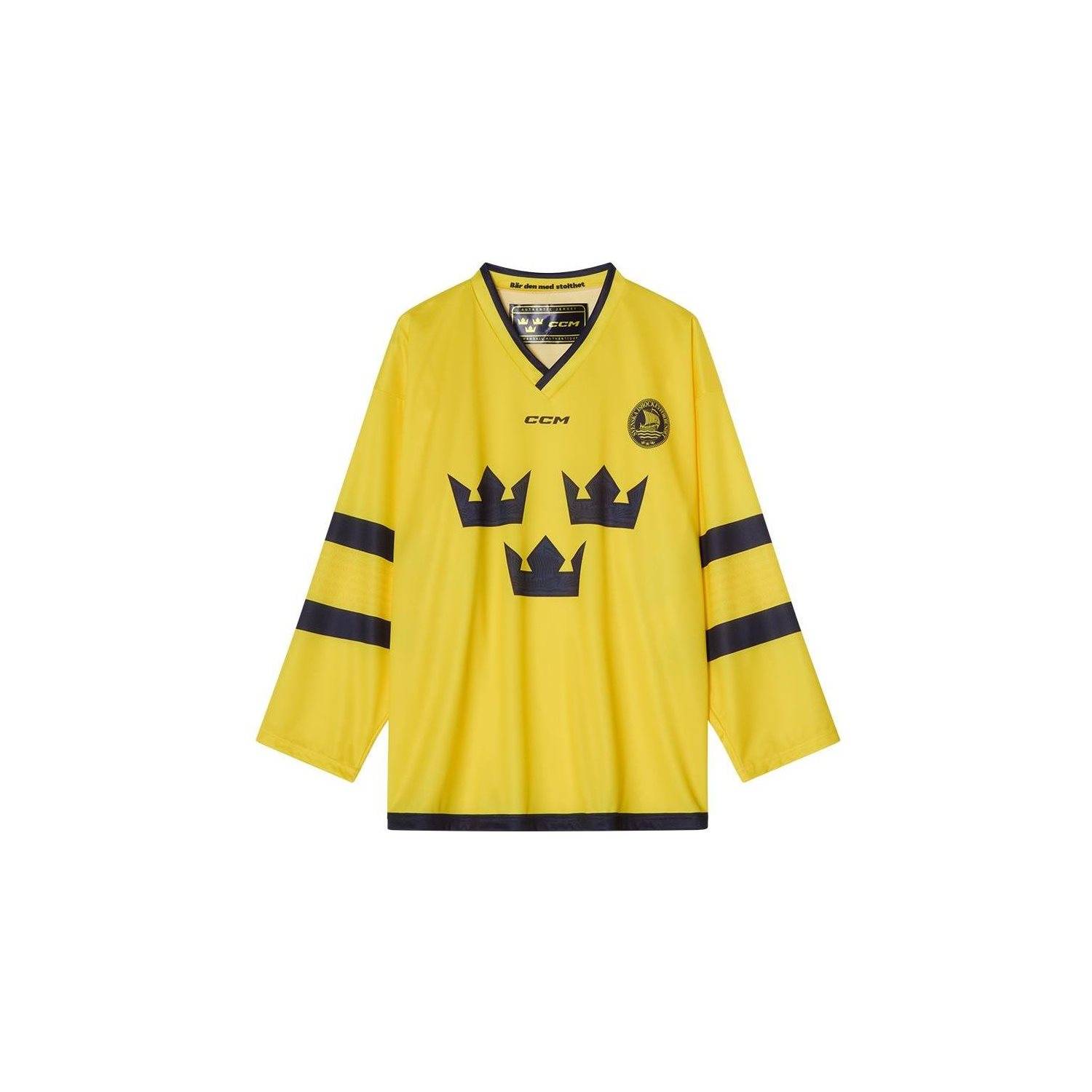 CCM Matchtröja Replica Team Sweden Yth Yellow