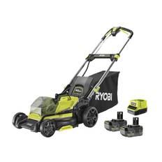 Ryobi RY18LMX40C-240 18V Plæneklipper med 2 batterier & lader