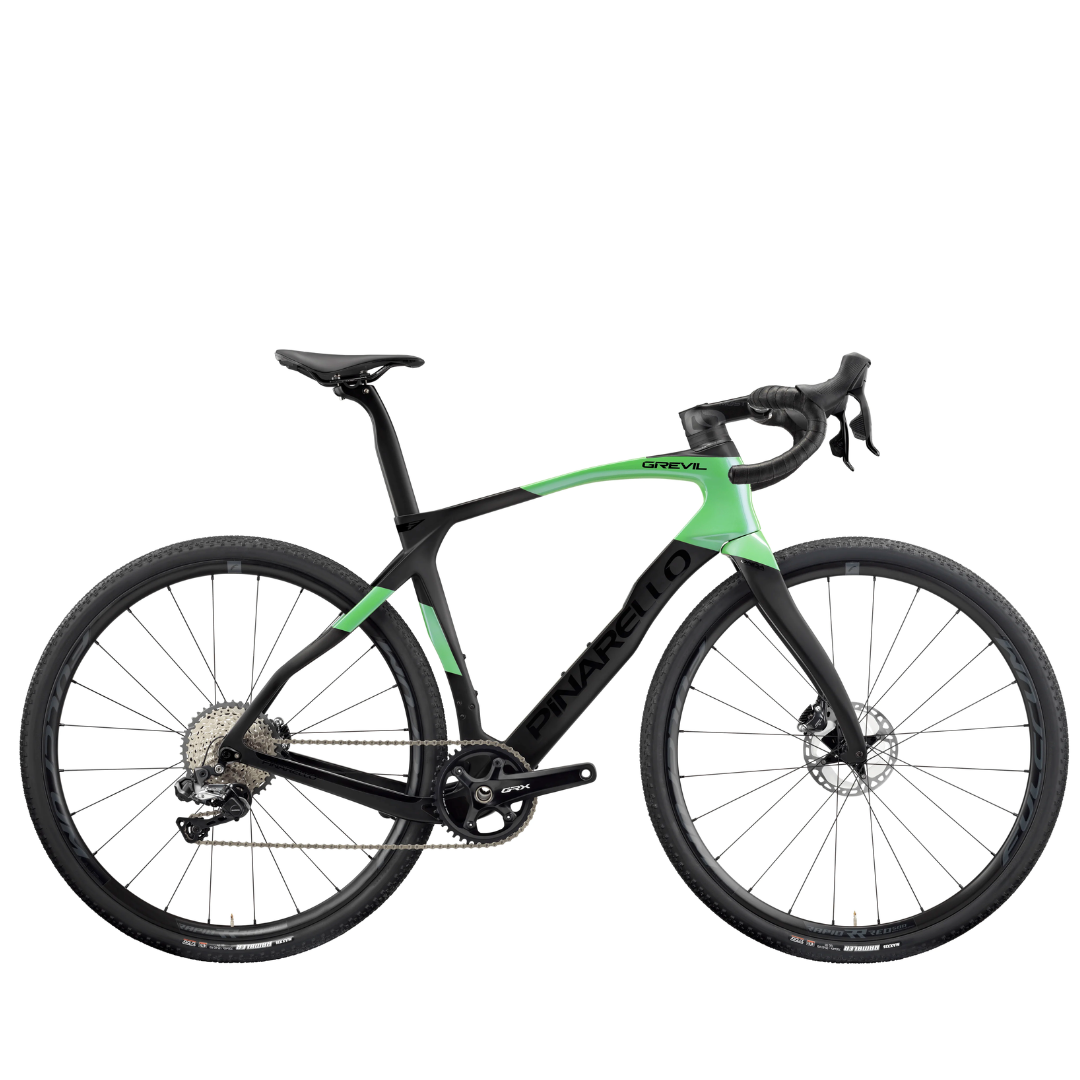 Pinarello Grevil F7 2024 - Shimano GRX 810 1x11sp - Fulcrum Rapid Red 500 - 168 / 53 / Green Aura