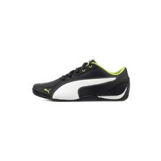 Puma Kids - Drift Cat 5 GS Black/White/Yellow sneakers - barn - kalvskinn/Tyg/gummi - 5.5 - Svart