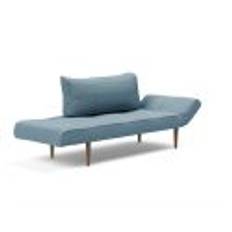 Innovation Living Zeal Styletto Daybed 72x178 cm - Mørkt Træ/Mixed Dance Light Blue