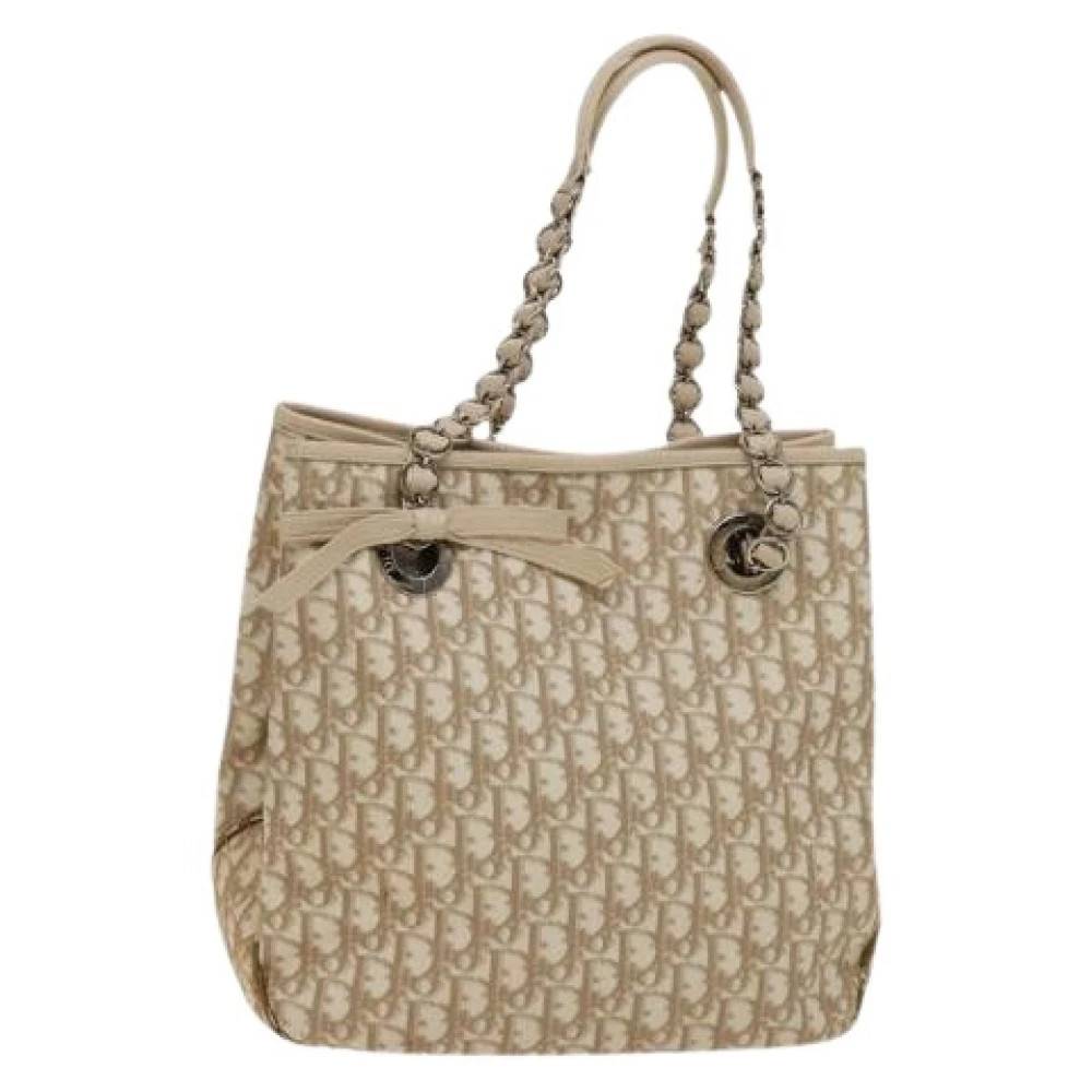Dior Vintage - Pre-owned Trotter Tote Bag Vintage - Dam - ONE Size - Läder