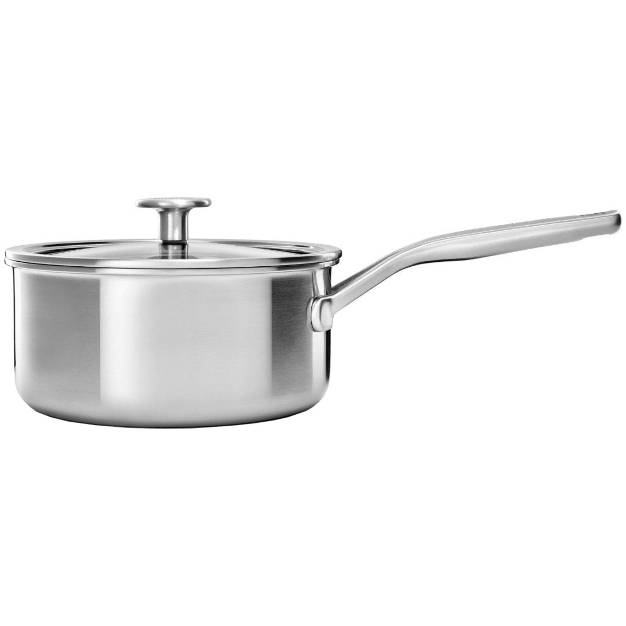 Kitchenaid Collection Kastrull m/lock rostfritt stål 2,1 liter, 18 cm - Rostfritt stål