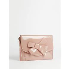 Ted Baker Ted Baker Pink Nikkey Knot Bow Envelope Purse