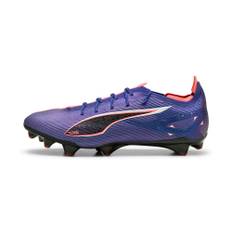 PUMA ULTRA 5 CARBON FG Football Boots Unisex, Shoes, Lapis Lazuli/White/Sunset Glow, 38