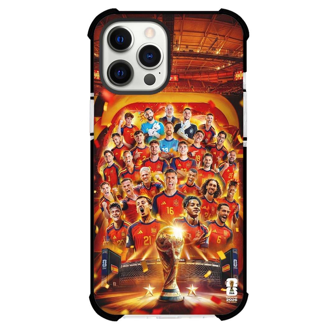 Spain 2026 Fifa World Cup Champion Phone Case For iPhone Samsung Galaxy Pixel OnePlus Vivo Xiaomi Asus Sony Motorola Nokia - Spain 2026 Fifa World Cup Champion Victory Squad Collage Poster.