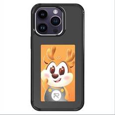 För iPhone 15 Pro Smart E-Ink Telephone Case 4 Färger HD 3,97 tums skärm NFC DIY Anpassad Skärm