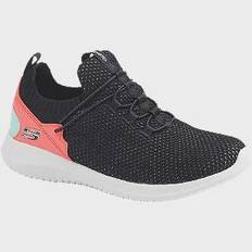 Skechers Memory Foam Lightweight Slip On Sneaker - Dam - Färg: Svart - Storlek 37