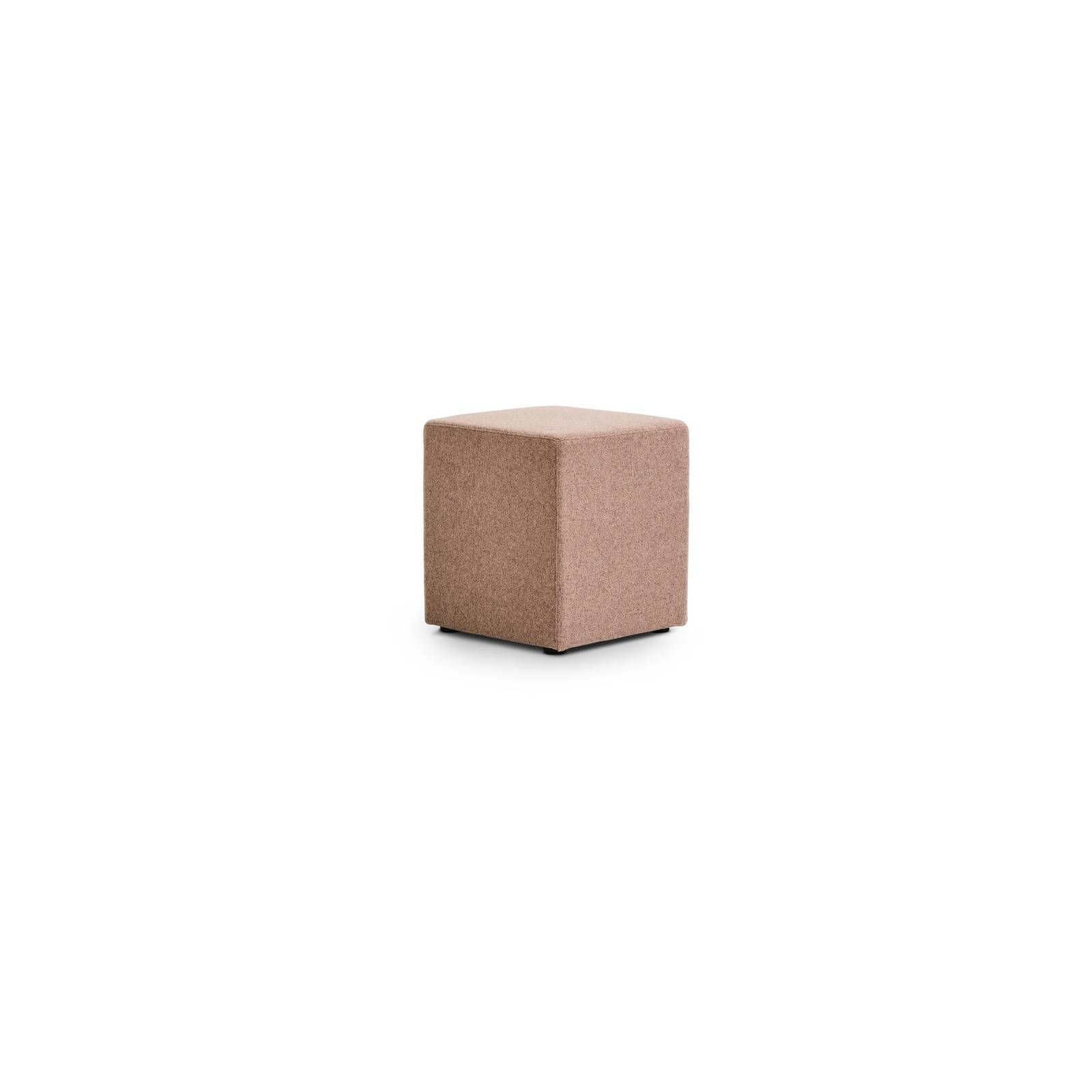 Sittpuff Lotus Como, gråbrun, 40x40x45 cm (450x400x400mm)
