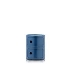 Kartell - Componibili 4966, Blue, 2 Compartments - Hurtsar - Anna Castelli Ferrieri