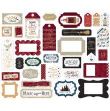 Echo Park Witches & Wizards No.2 Cardstock Die-Cuts 33/Pkg - Frames...