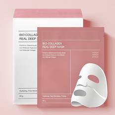 Biodance Bio Collagen True Deep Mask/Collagen Sheet Face Overnight Mask 1 Pakke 4 Ark