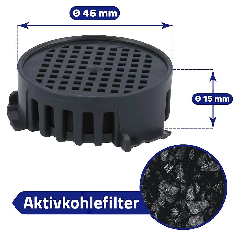 2/4pcs For Liebherr 9096342 Activated Carbon Filter Cartridge Activated Cassette Fridge Household Supplies Cleaning Tools
