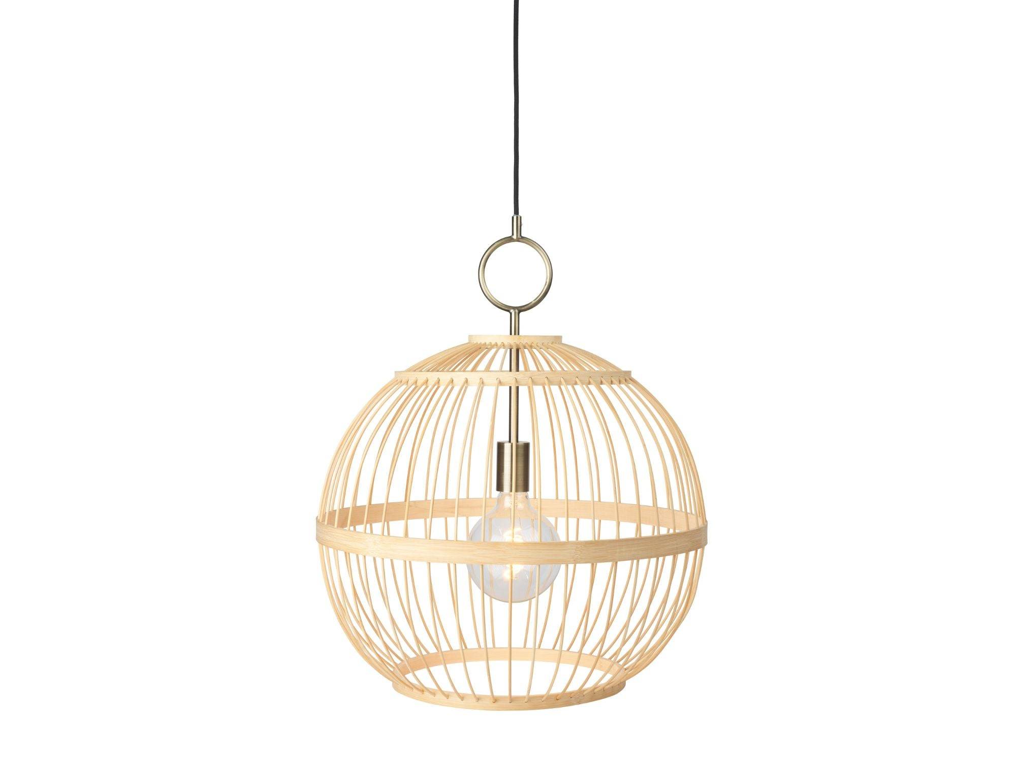 Halo Design - Stockholm Nordic Edition pendel - Ø50 x H50 cm / Nature Wood