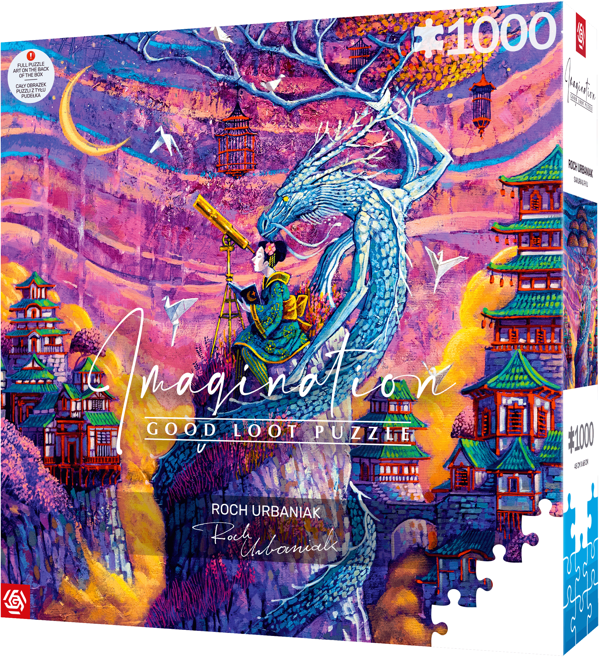 Good Loot - Imagination Puzzle - 1000 - Roch Urbaniak: Sakura and Ryu
