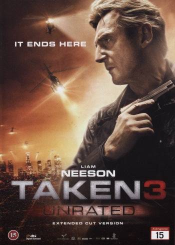 DVD - Taken 3 (Unrated) (2014)