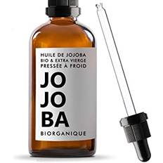 100 % ekologisk jojobaolja – 50 ml – ren, naturlig och kallpressad. För hud, kropp, hårvård