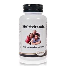 Camette Multivitamin med mineraler og urter - 120 tabletter MHT 11/23