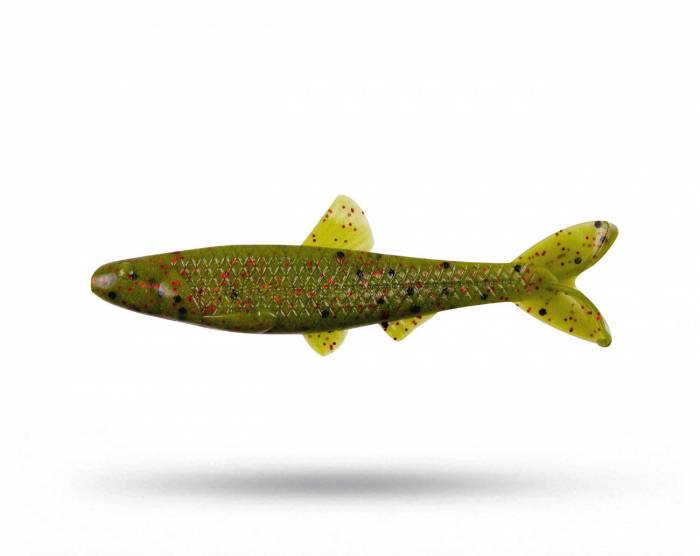 Yum Ned Minnow 2,75 inch - Soft Watermelon Red Flake