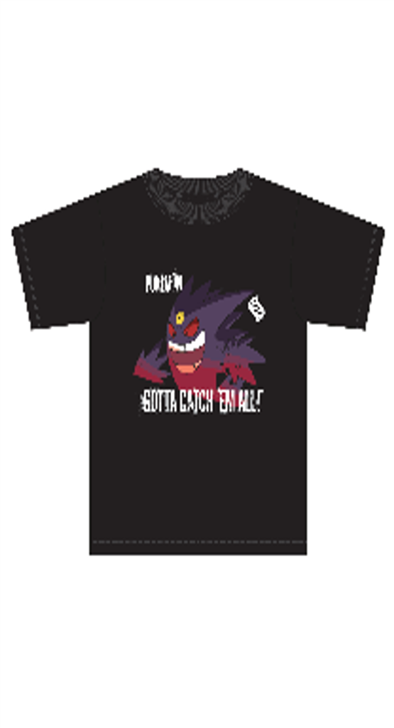 Pokémon - Herr T-shirt med Lösa Ärmar och Kort Ärmlängd
