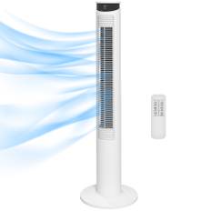 Tårnventilator med fjernbetjening og 4 funktioner – 116 cm, 45W