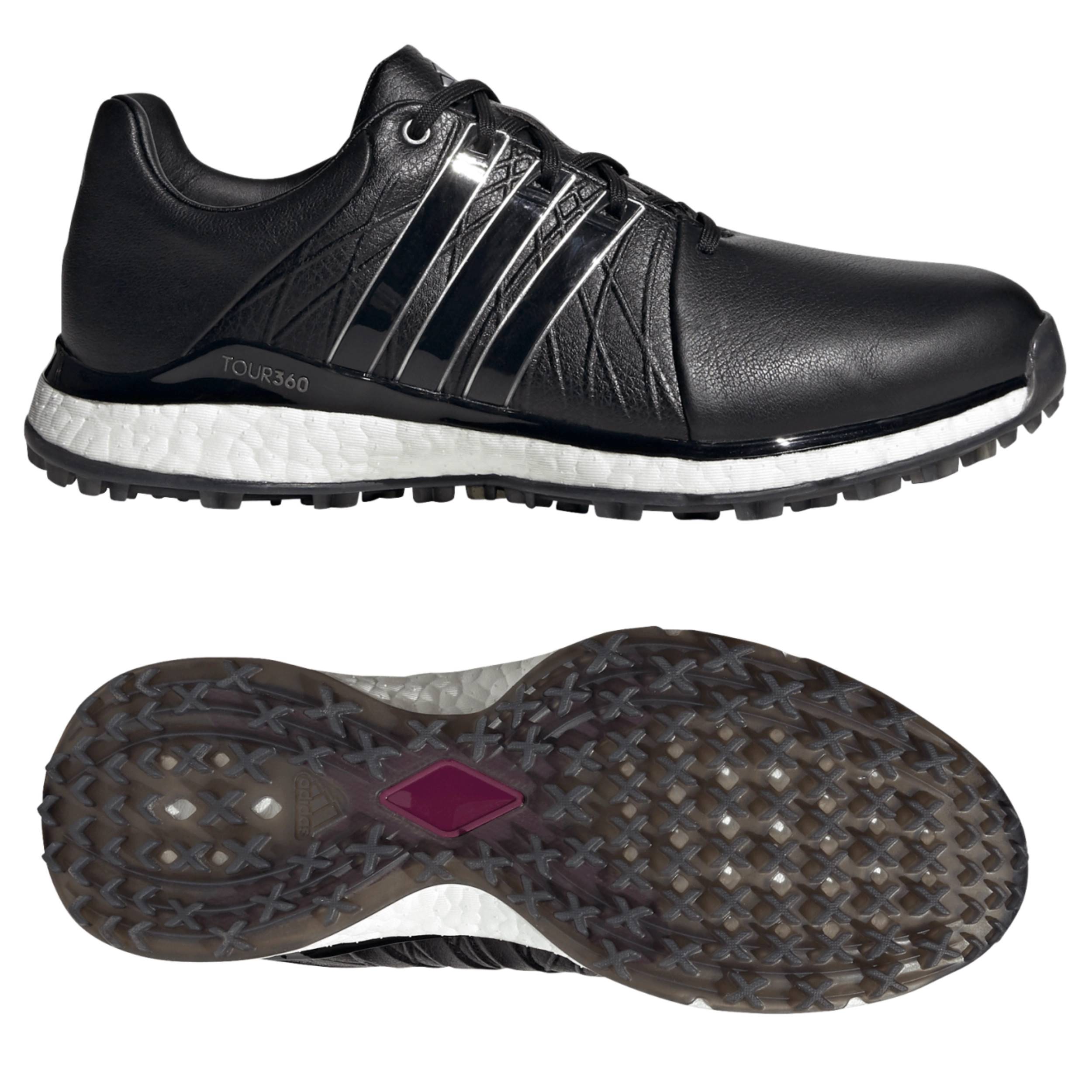 adidas Tour360 XT-SL Golfschuh, black/silver/black