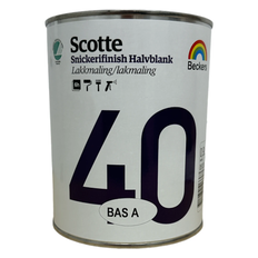 Beckers Scotte Snickerifinish 40 - 0,9 L
