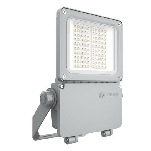 Strålkastare Flex 5800lm 40W/830 DALI asym 45x140° grå IP66.