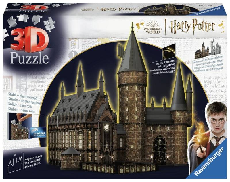 Ravensburger pussel - Hogwarts Castle Great Hall Night Edition 540 bitar Default Title