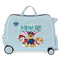 Paw Patrol Paw Patrol Playful Kinderkoffer, Blau, 50 x 38 x 20 cm, starrer ABS-Kombinationsverschluss seitlich, 34 l, 3 kg, 4 Gepäckstücke