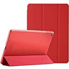 ProCase Hülle für iPad 9.7 Zoll 6. Generation 2018/5. Generation 2017 Modell A1893 A1954 A1822 A1823, Schutzhülle Case Smart Cover für iPad 6 / iPad 5 -Rot