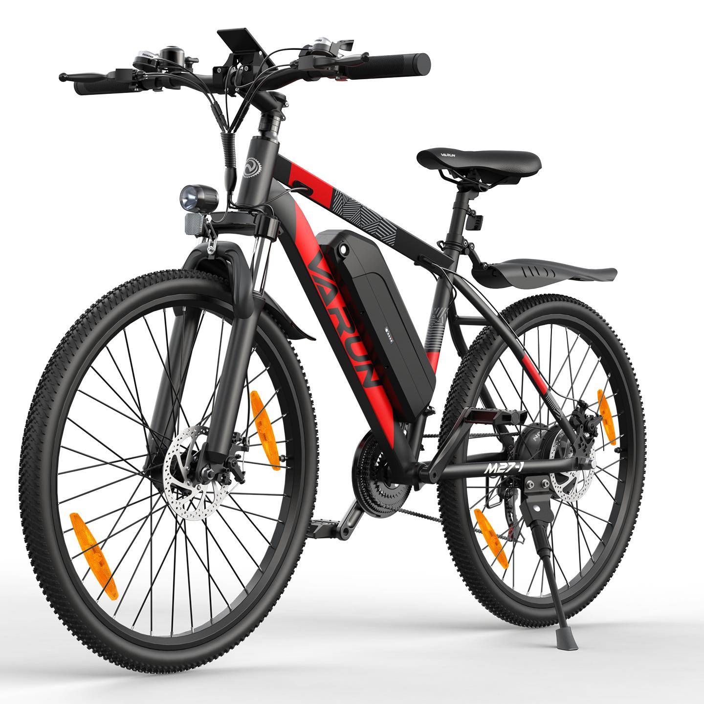 Varun M27-1 Multi Terrain Elcykel 27,5 tums däck 500W motor 48V13Ah batteri E-Mountainbike Utomhuscykling Elcykel För Vuxen blå