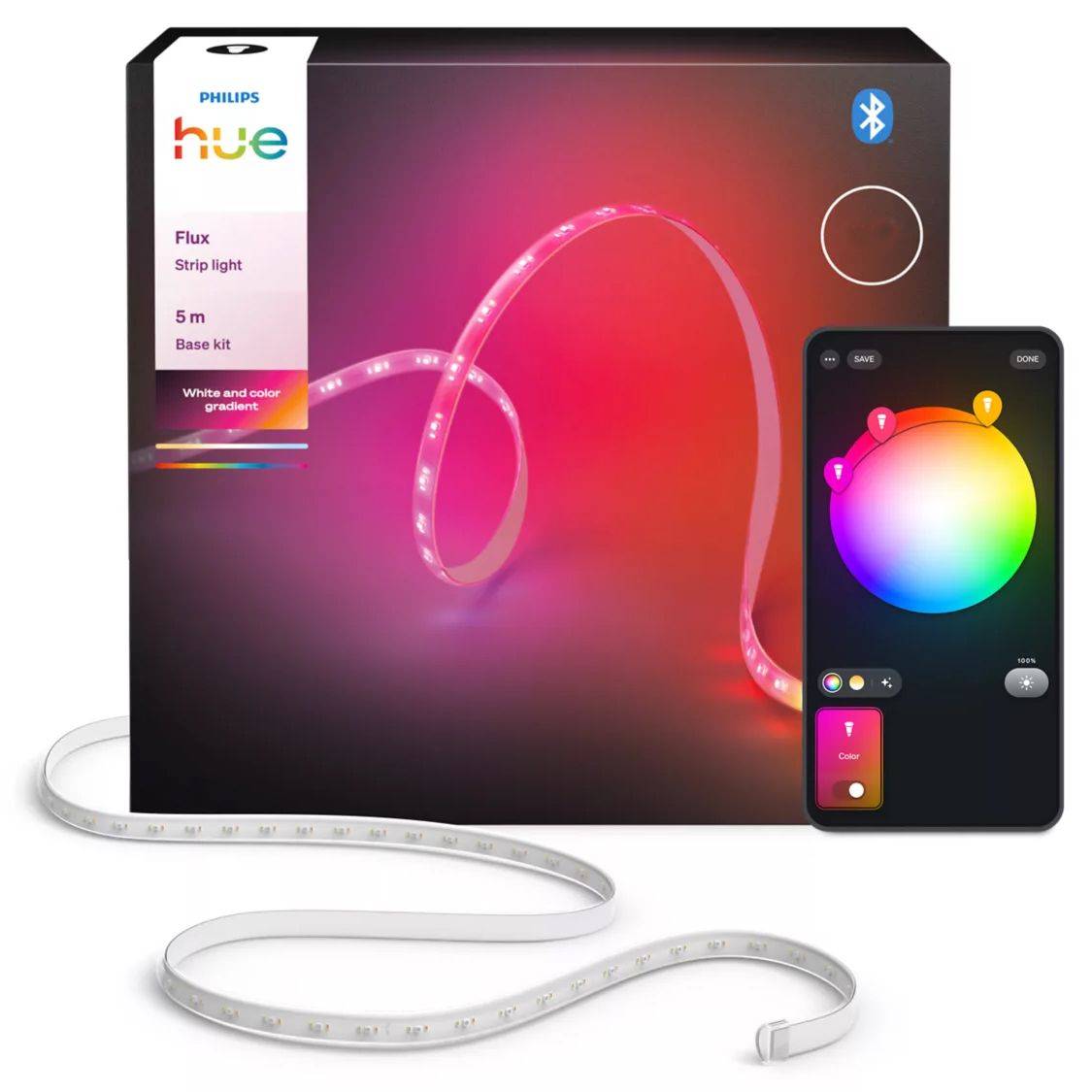 Philips Hue Flux 929004610402 LED-list RGBW 3 m