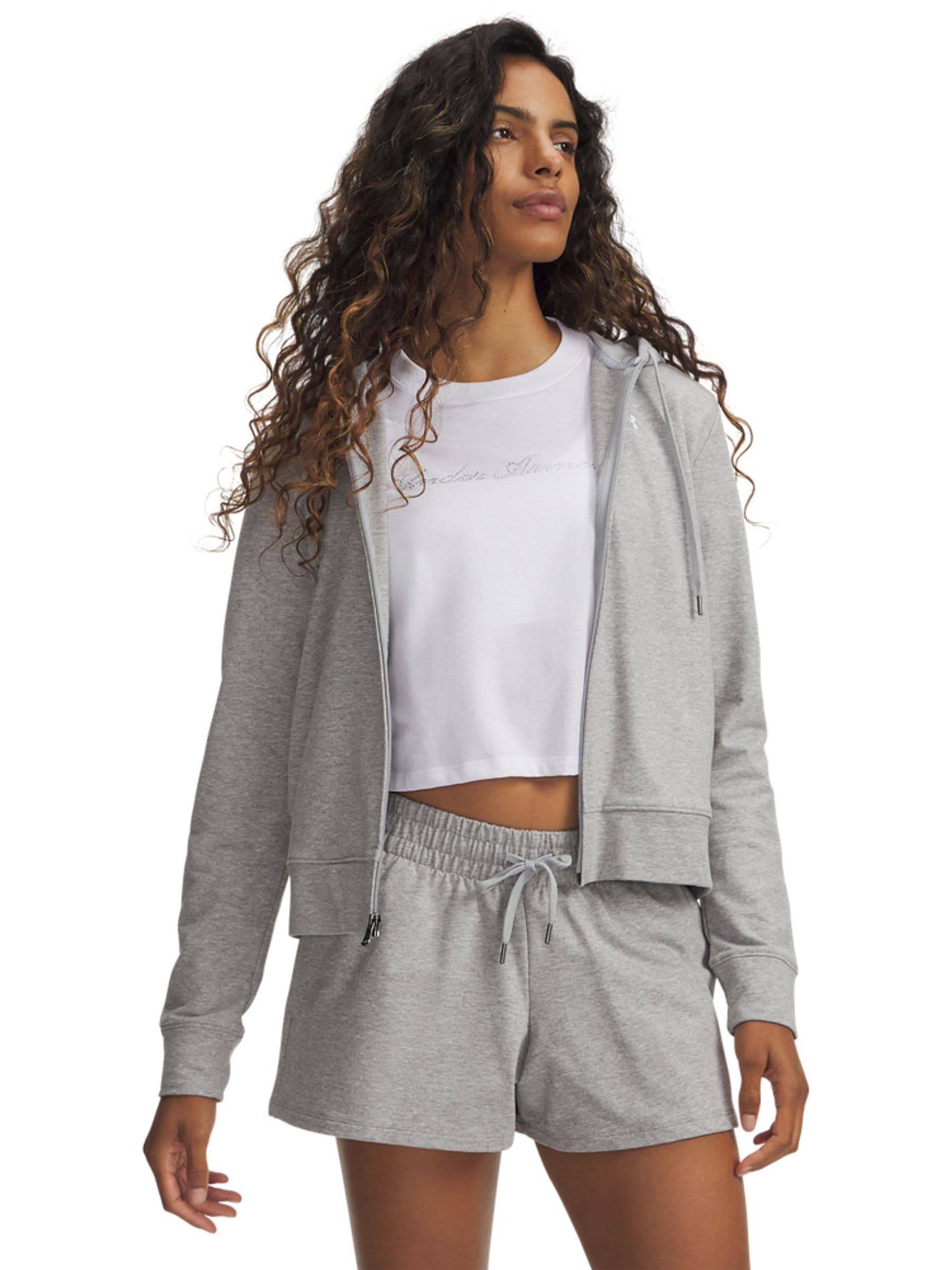 Under Armour Under Armour Grey Sport Terry Full Zip Hoodie